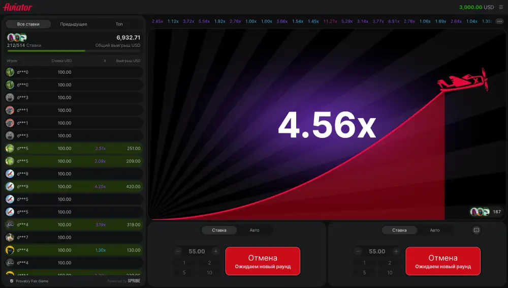 Игра Авиатор, где летит самолет